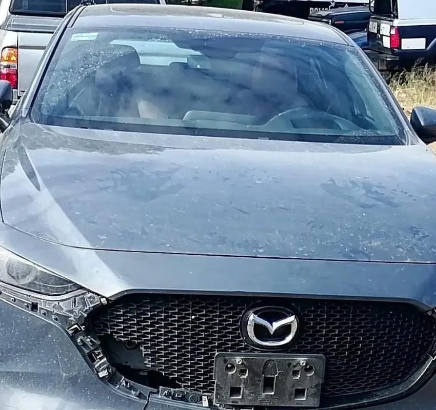 Detienen a hombre que conducía un vehículo robado