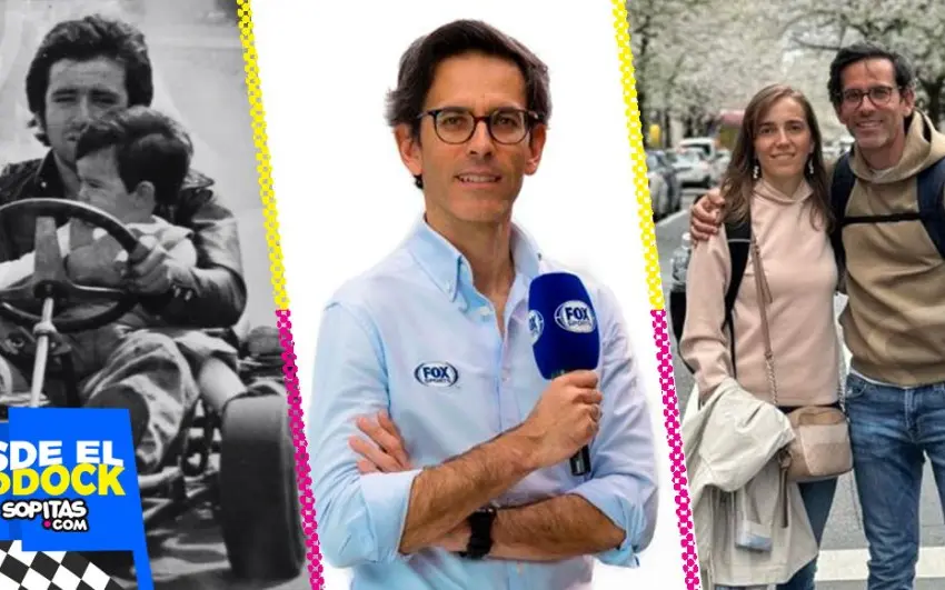 Diego Mejía: La vida de un corresponsal de Fórmula 1 y amante del rock-pop de los 90