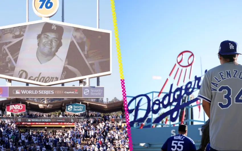 El homenaje de Dodgers a Fernando Valenzuela en el Juego 1 de la Serie Mundial 2024