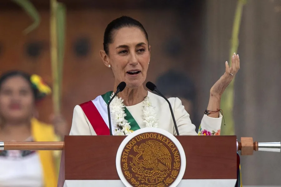 El discurso de Claudia Sheinbaum en el Zócalo de la CDMX