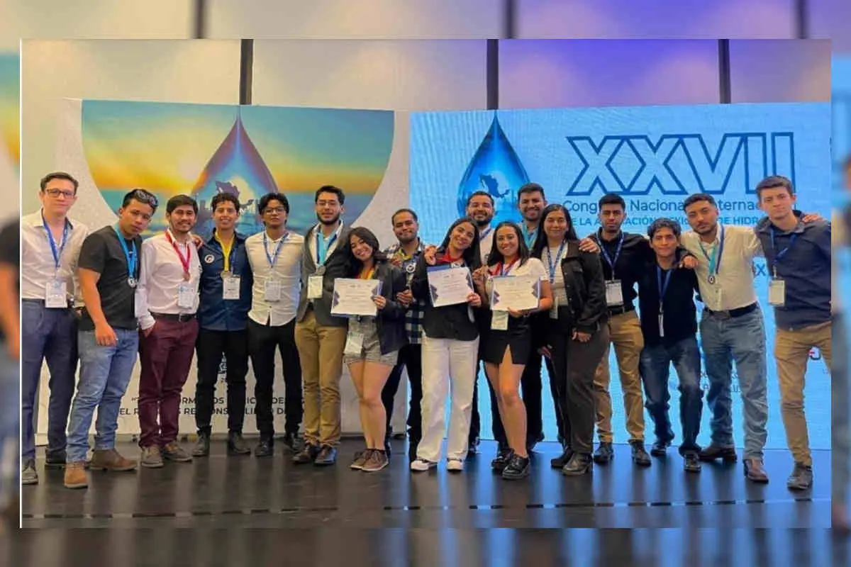 Estudiantes de la UAZ brillan en el XXVII Congreso Nacional de la Asociación Mexicana de Hidráulica |
