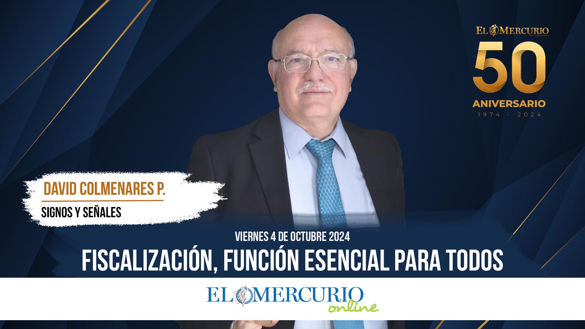 Fiscalización, función esencial para todos