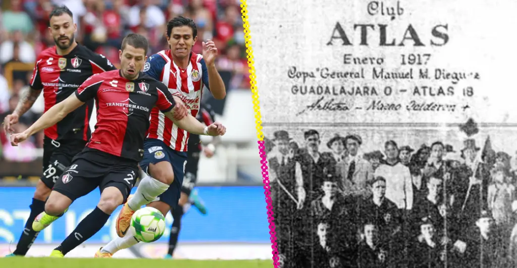 Fue real La historia de la supuesta goleada 18 0 del Atlas a Chivas en el Clásico Tapatío |