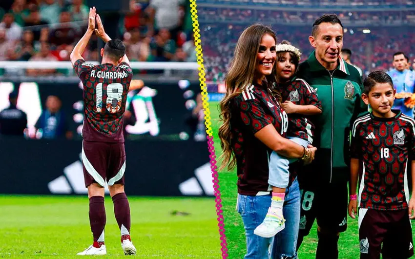 Así fue el homenaje a Andrés Guardado con la Selección Mexicana ante Estados Unidos