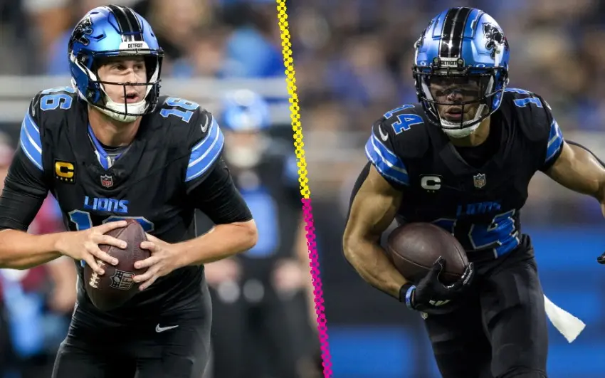 El casi insuperable récord de Jared Goff y Amon-Ra St. Brown de Lions en la semana 4