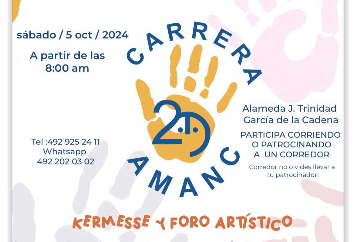 Invitan a participar en la Carrera de AMANC