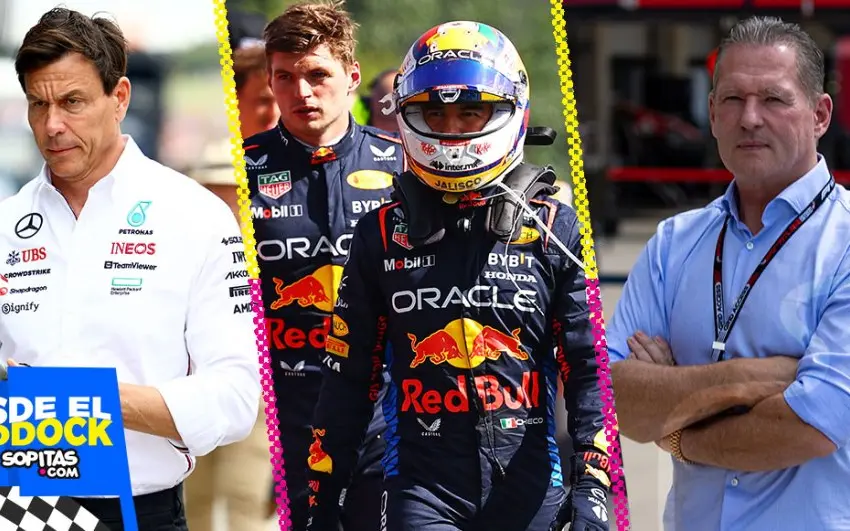 Jos Verstappen y Toto Wolff salen en defensa de Checo Pérez por el rendimiento del RB20