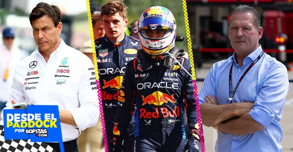 Jos Verstappen y Toto Wolff salen en defensa de Checo Pérez por el rendimiento del RB20 |