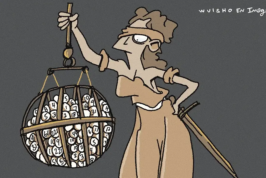 La justicia es una tómbola