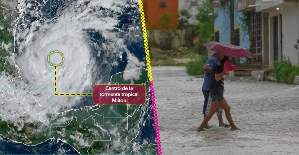 Milton ya es huracán Qué estados se verán afectados |
