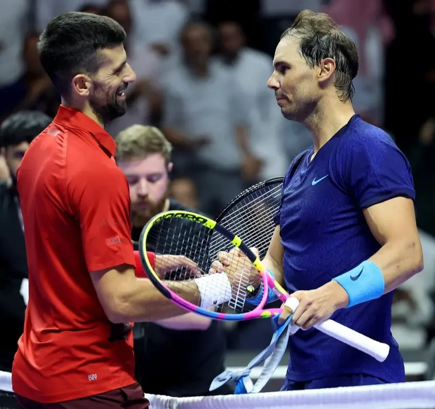 Nadal y Djokovic se enfrentan y demuestran su admiración