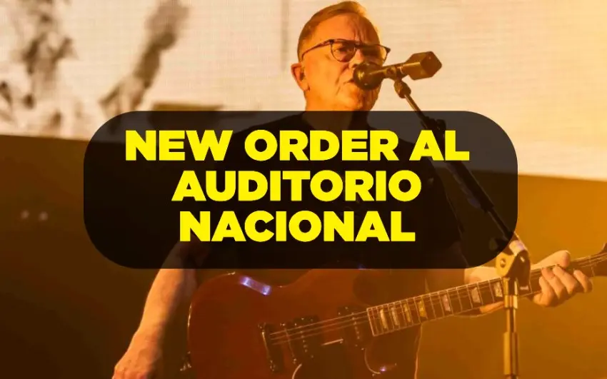 ¡New Order al Auditorio Nacional! Fecha, venta de boletos, posible setlist y más
