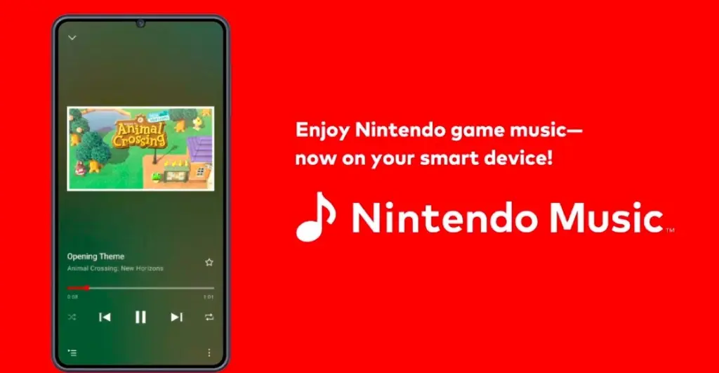 Nintendo Music En estos países estará disponible la nueva app |