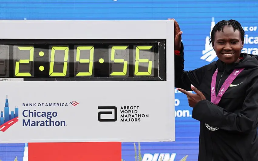 ¿Quién es Ruth Chepngetich, la primera mujer que rompe la barrera del 2:10 en maratón?
