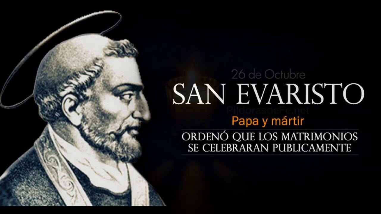 Santoral hoy 26 de octubre: ¿Qué santo conmemora hoy la iglesia católica?