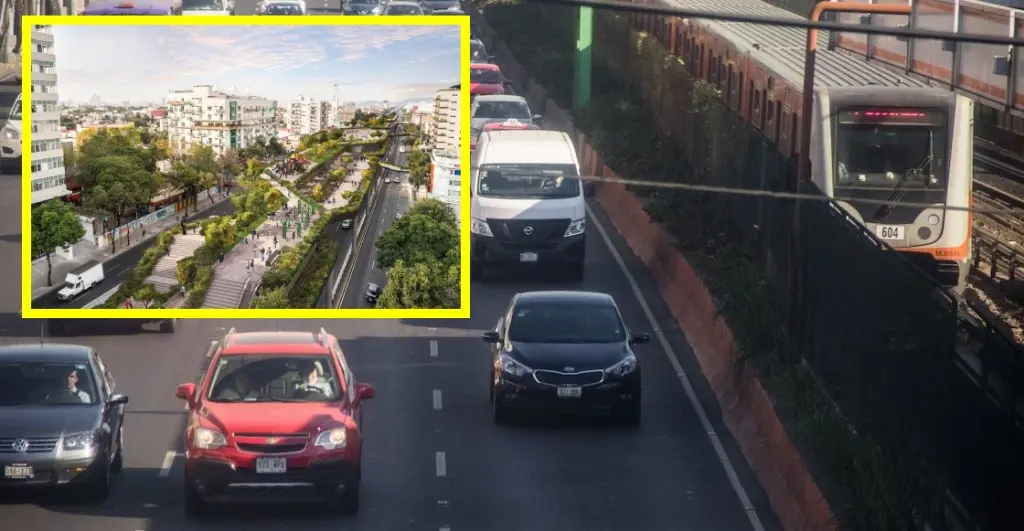 High Line Chilanga Un segundo piso peatonal sobre Tlalpan |