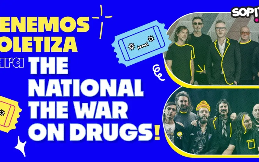 ¡Llévate boletos para ver a The National y The War on Drugs en el Palacio de los Deportes!