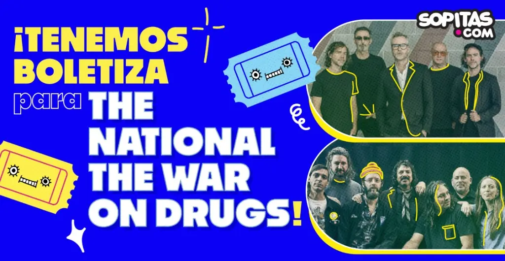 Llévate boletos para ver a The National y The War on Drugs en el Palacio de los Deportes |