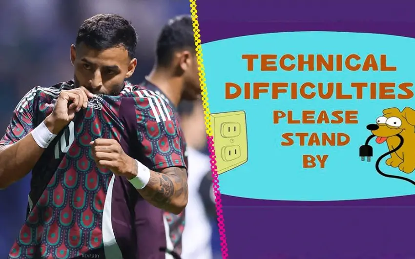 “Nos bajaron el switch”: TV Azteca pierde la señal del México vs Valencia durante 8 minutos