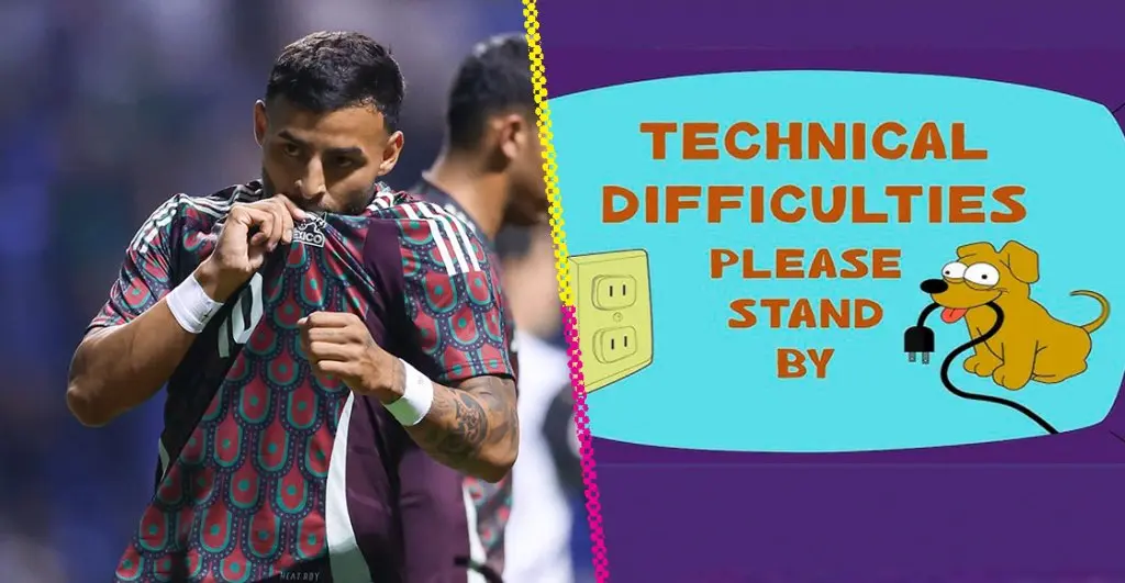 Nos bajaron el switch TV Azteca pierde la señal del México vs Valencia durante 8 minutos |