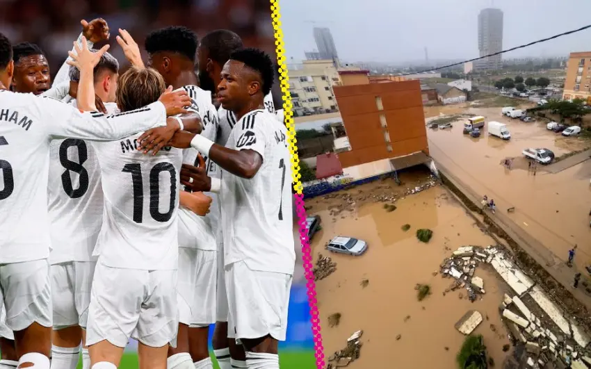 Valencia vs Real Madrid y más partidos que se posponen en España por la DANA