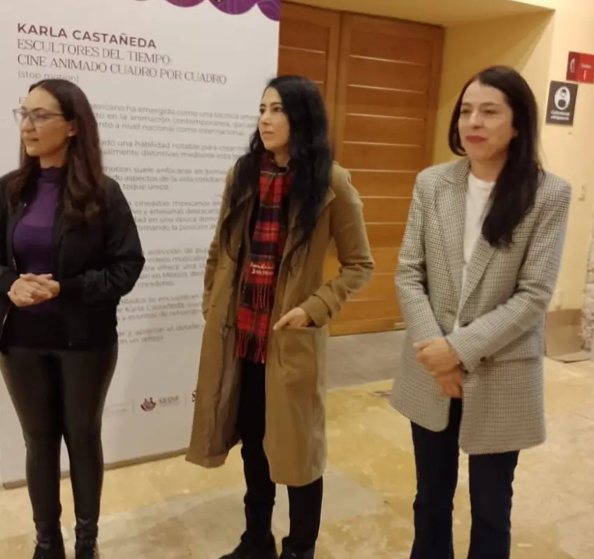 Exhiben en la Cineteca “Escultores del tiempo: Cine animado cuadro por cuadro”, de la cienasta Karla Castañeda