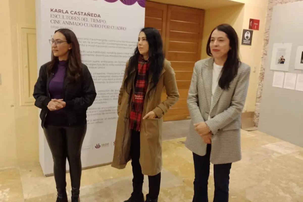 Exhiben en la Cineteca Escultores del tiempo Cine animado cuadro por cuadro de la cienasta Karla Castañeda |