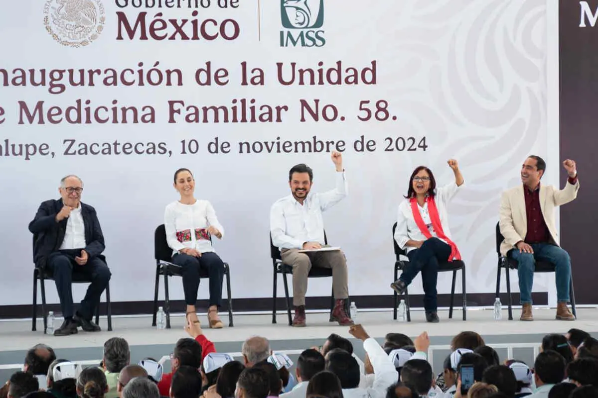 Claudia Sheinbaum inaugura la Unidad de Medicina Familiar Número 58 en Guadalupe |