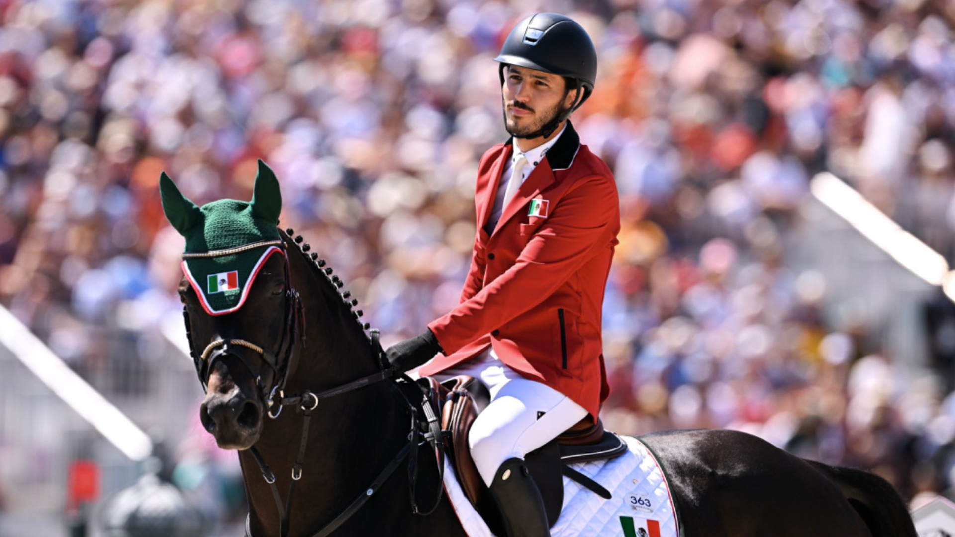 Andrés Azcárraga, el jinete mexicano que buscará el oro en la final de salto hípico en París 2024