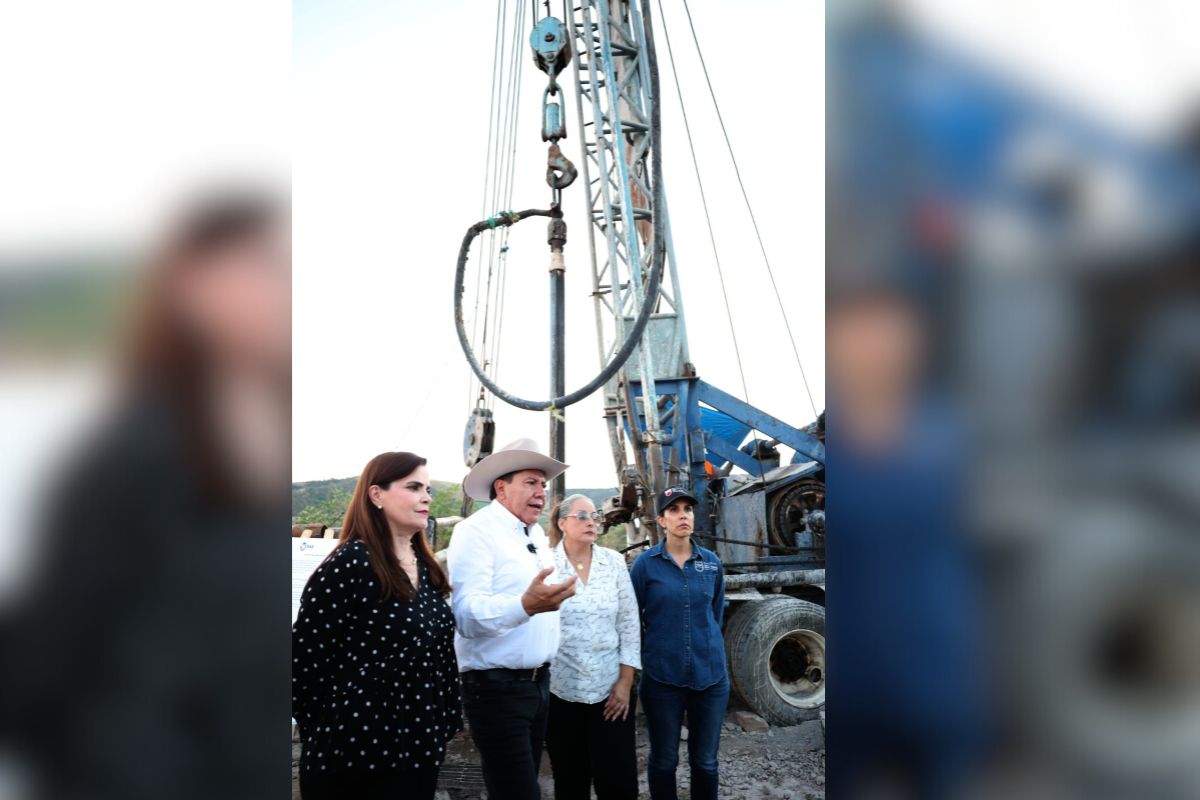 Avanza construcción de pozo de agua potable en San Bernardo, Jalpa