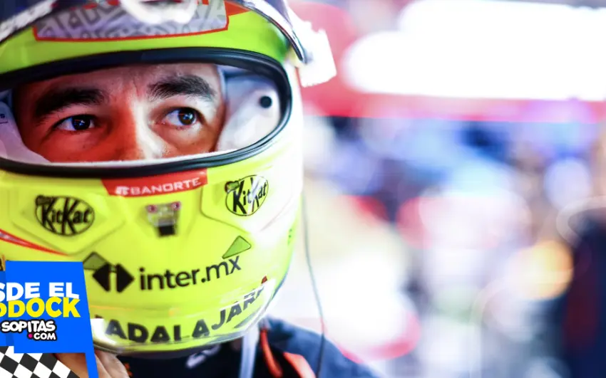 El error que afectó a Checo Pérez en la Sprint Shootout del GP de Brasil