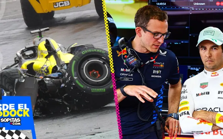 Mientras dormías: ¿Qué pasó con Checo y Hugh Bird en la sesión de calificación del GP de Brasil?