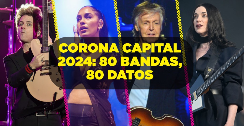 Corona Capital 2024: 80 bandas, 80 datos (de rapidito)