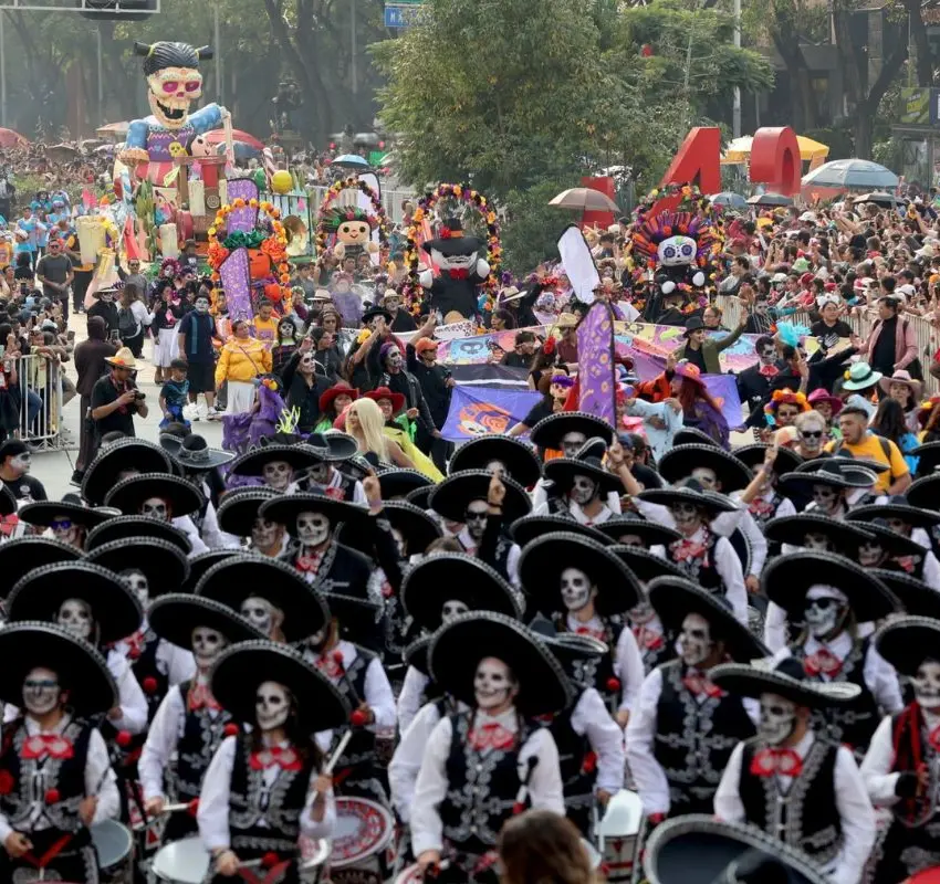 Desfile de Día de Muertos 2024 en CDMX