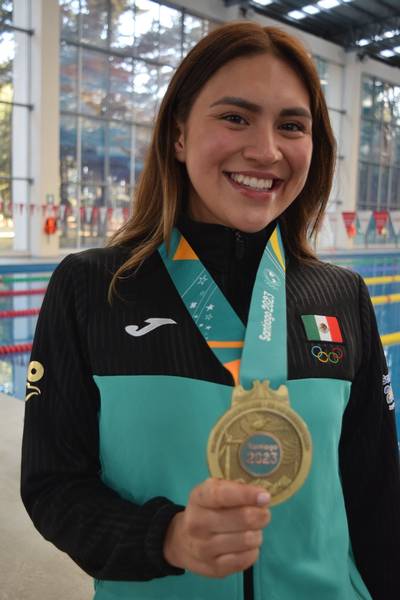 Dreams of Glory: La mexiquense María Fernanda Arellano se prepara para competir en las Olimpiadas de París 2024 en natación artística