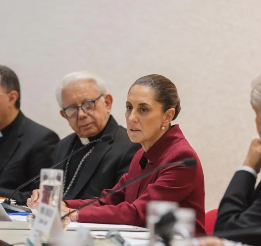 El Runrún: Se reúne la Presidenta con la alta jerarquía católica de México