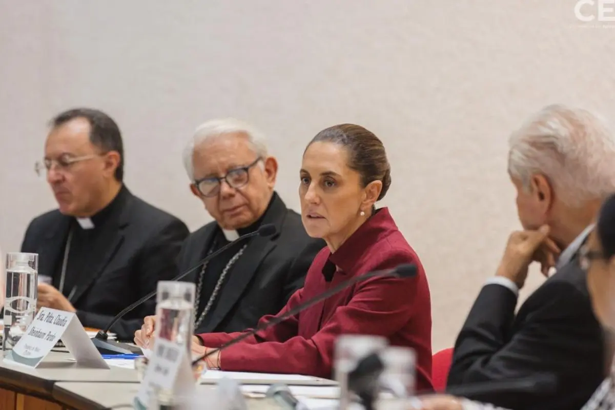 El Runrún Se reúne la Presidenta con la alta jerarquía católica de México |