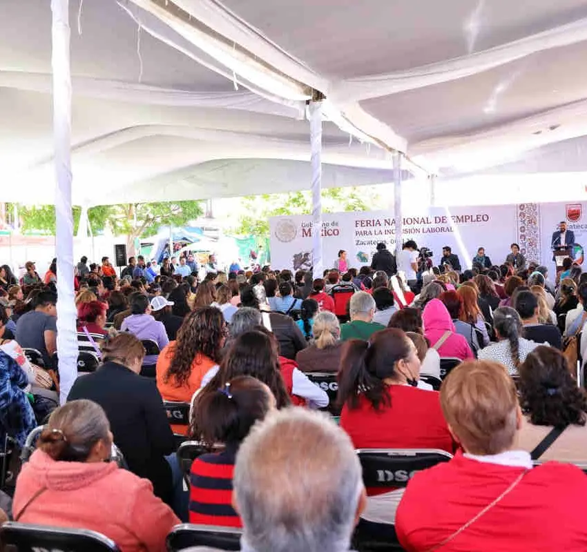 Feria de Empleo para la Inclusión 2024: Destacan avances en seguridad y empleo en Zacatecas