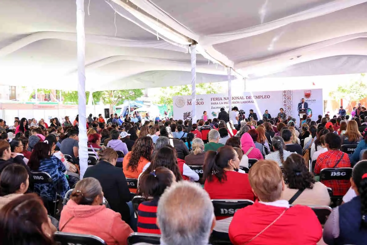 Feria de Empleo para la Inclusión 2024 Destacan avances en seguridad y empleo en Zacatecas |