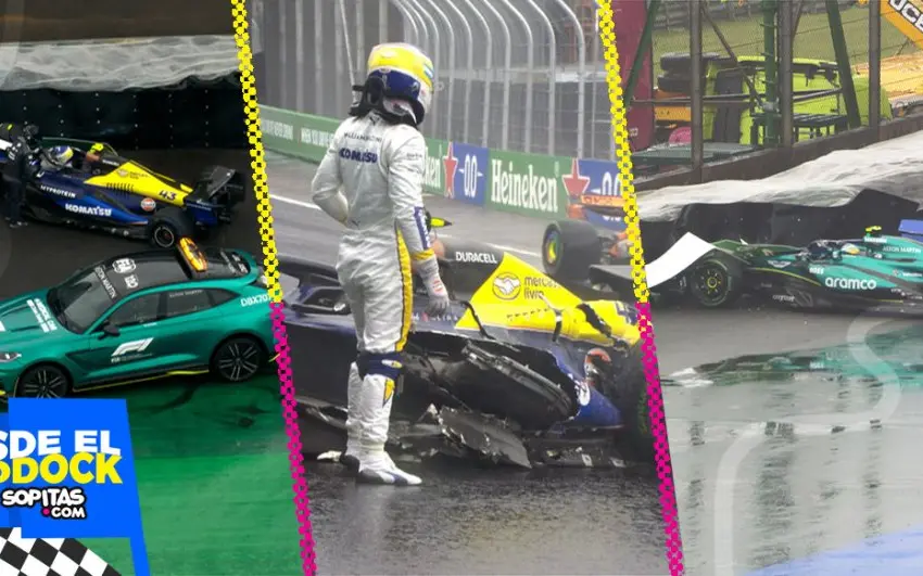 GP de Brasil deja daños superiores a los 6 millones  por accidentes de Colapinto, Albon y otros