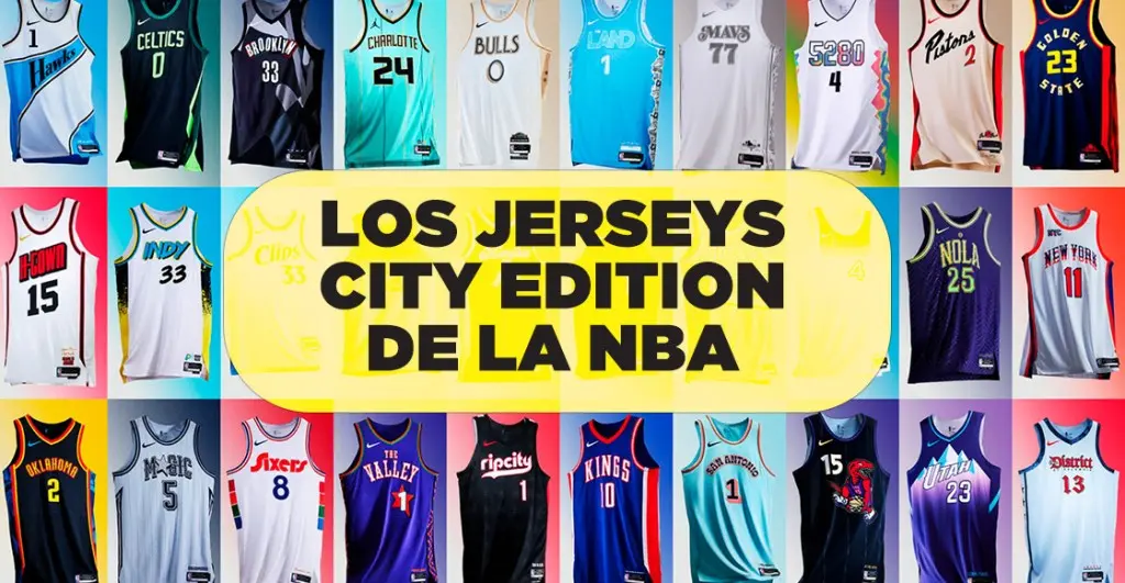 Todos los jerseys City Edition de la NBA 2024 2025 |