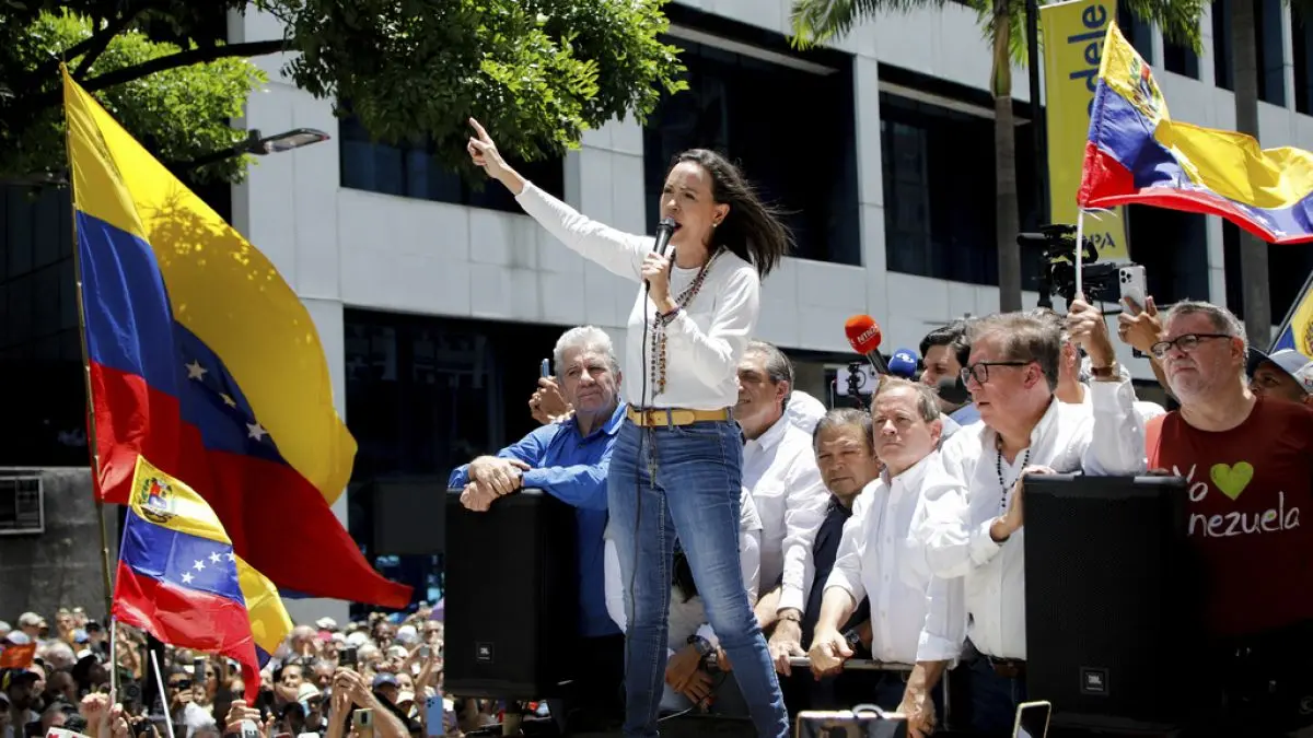 María Corina Machado agradece a naciones europeas su apoyo a la democracia en medio de la crisis electoral en Venezuela |