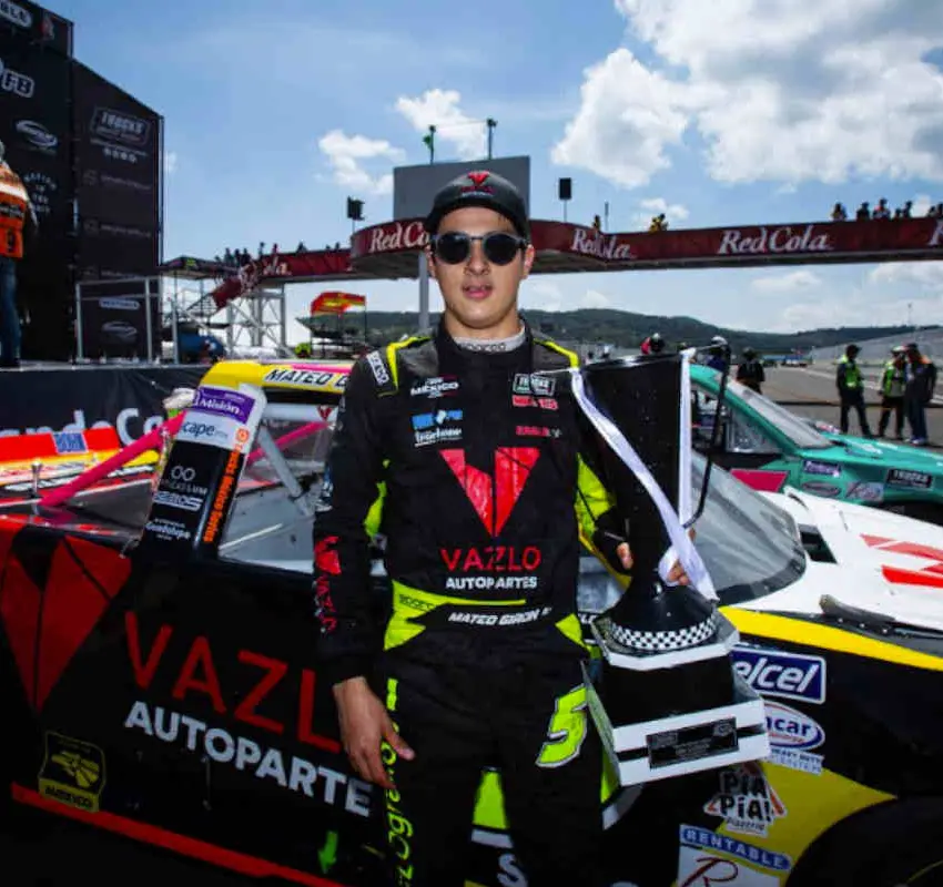 Mateo Girón a pelear por el Título de Trucks Mexico Series 2024 en el Autódromo Hnos. Rodríguez
