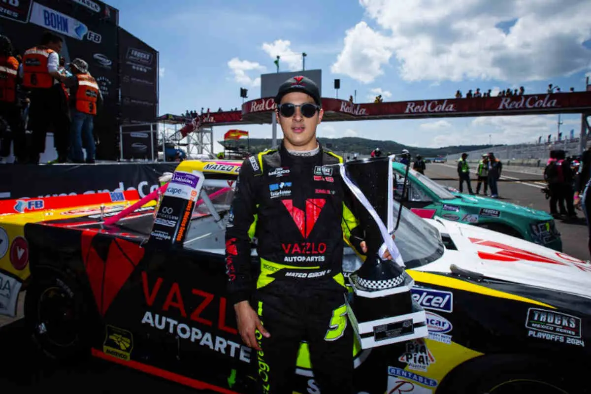 Mateo Girón a pelear por el Título de Trucks Mexico Series 2024 en el Autódromo Hnos Rodríguez |