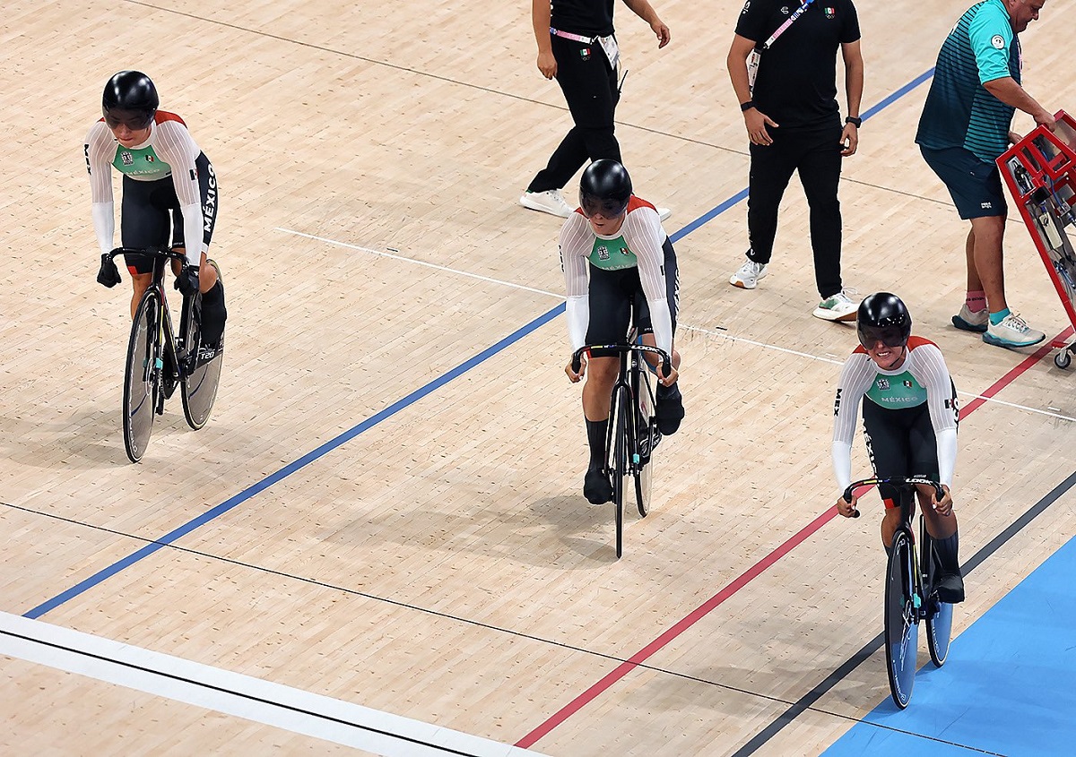 México Finaliza en Sexto Lugar en la Primera Ronda de Velocidad de Ciclismo en Pista en los Juegos Olímpicos de París 2024