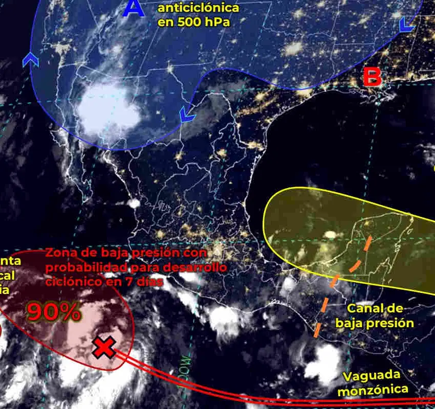 Previsiones climáticas para el 5 de agosto de 2024: Zacatecas espera cielo medio nublado y ambiente fresco