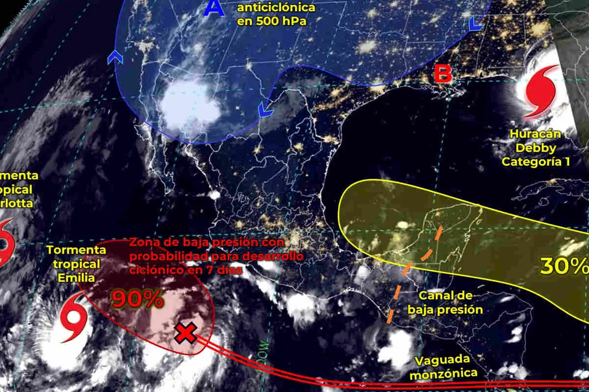 Previsiones climáticas para el 5 de agosto de 2024 Zacatecas espera cielo medio nublado y ambiente fresco |