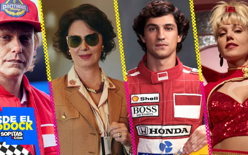 ¿Quién es quién en ‘Senna’, la serie de Netflix que honra a Ayrton Senna?