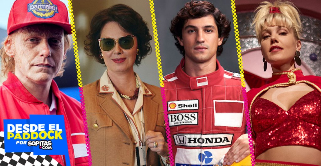 ¿Quién es quién en ‘Senna’, la serie de Netflix que honra a Ayrton Senna?