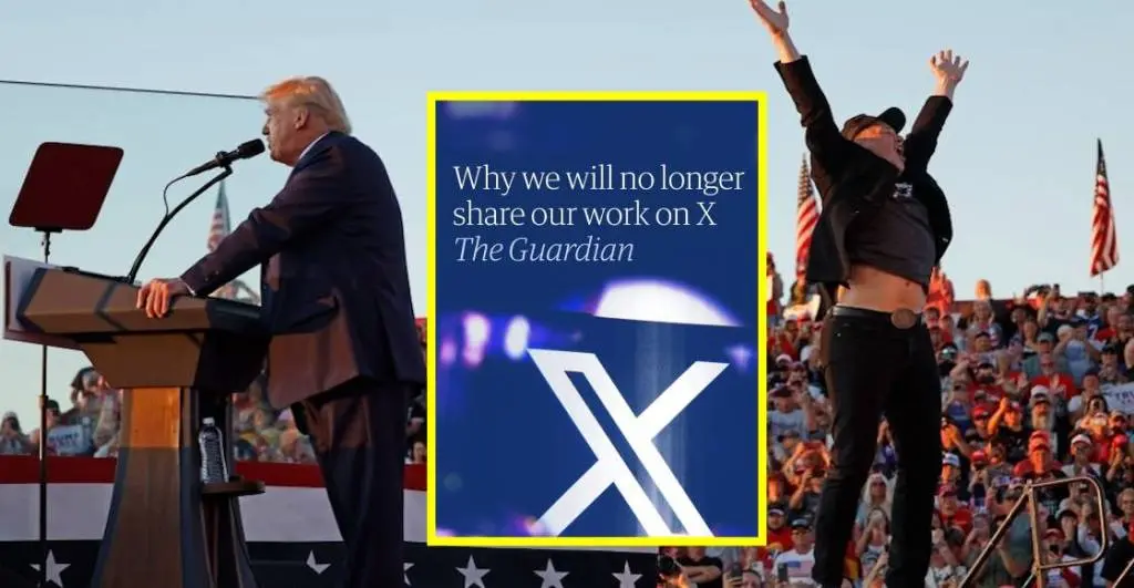 La era Trump Musk The Guardian y otros medios abandonan X por qué |